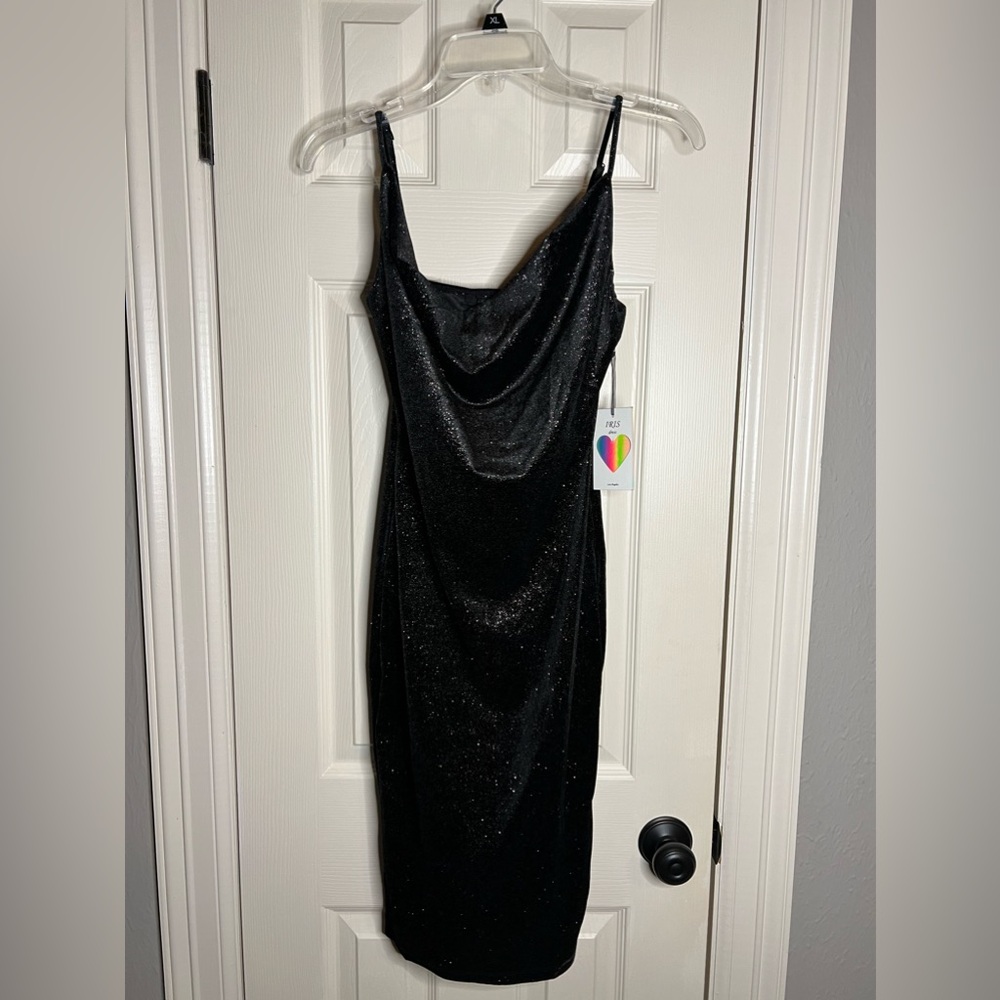 Iris Party Dress Size Small NWT Black sparkly